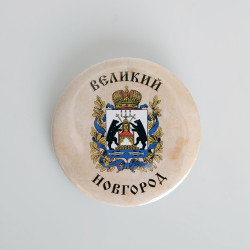 Значок. Великий Новгород. Новгородский Герб .