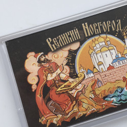 Магнит акриловый. Великий Новгород. Садко.